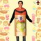 Adults McCormick Garlic Powder Spice Costume Funny Seasoning Outfit